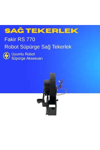 Fakir Rs 770 Robot Süpürge Sağ Tekerlek Motoru