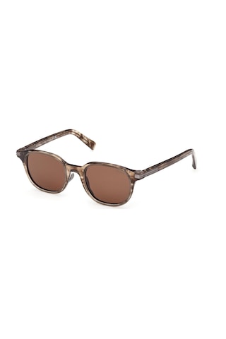 Zegna Ez0285 50e Erkek Güneş Gözlüğü Kahverengi