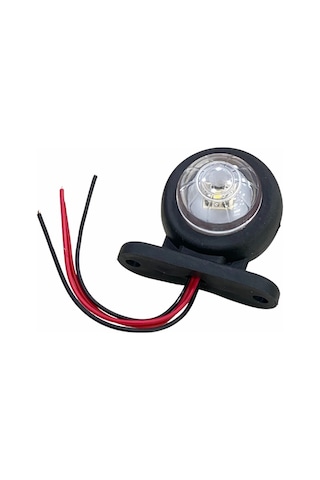 12v-24v Takoz Lambası Mini 3 Ledli Kırmızı-beyaz