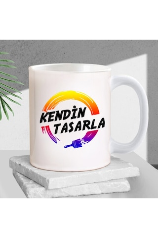 Çift Taraf Baskılı Kupa Bardak