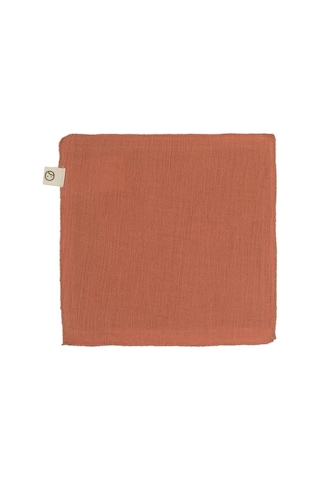 3'lü Müslin Ağız Bezi Yenidoğan Pembe Organik Pamuk Pembe