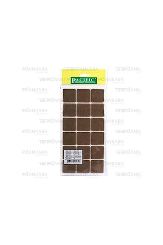 Pacific Kahverengi Yapışkanlı Keçe 35mm X 35mm Pacific Kahverengi Yapışkanlı Keçe 35mm X 35mm
