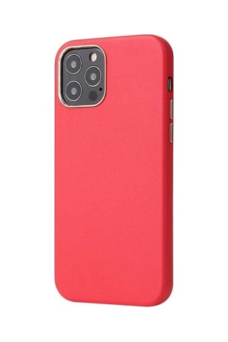 Apple Uyumlu iPhone 12 Pro Max Kılıf Zore Eyzi Kapak Kırmızı