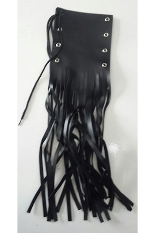 Mts Elcik Kılıfı Deri Püsküllü Siyah