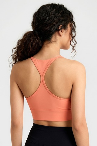 Tommy Life Mercan Standart Fit Baskılı Sırt Detaylı Kadın Spor Büstiyer - 97300