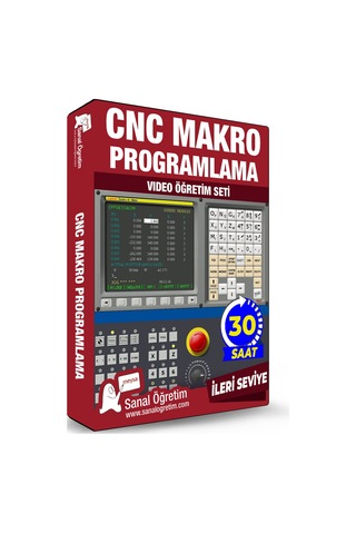 Cnc Makro Programlama Video Ders Eğitim Seti