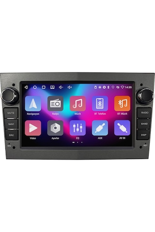 Opel Vectra Android Multimedya Sistemi 2003-2008 Crv-4921rd 7"