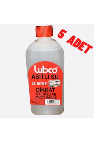 Asitli Su500ml (akü Asiti) 5ad.(1lt-2lt-3lt-5lt-10lt Mevcut)