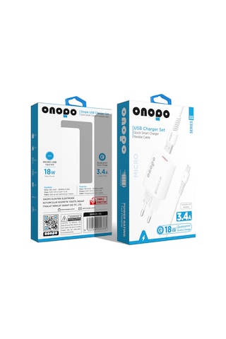 Onopo Micro USB 3.4A Hızlı Şarj Cihazı - X6