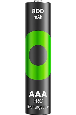 GP ReCyko Pro GP85AAAHCBLL-2U4 800 mAh AAA Ni-MH Şarj Edilebilir İnce Kalem Pil 4 x 2'li