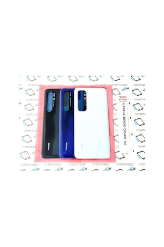 Xiaomi Mi Note 10 Lite Arka Kapak Batarya Pil Kapağı (Cam) (509001313)