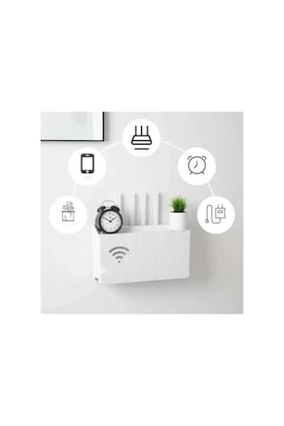 Wifi Kutusu, Duvara Asılabilir Sigorta Ve Modem Saklama Kutusu