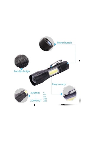 Noas Yl05-2031 3w Polis Led El Feneri Polis Feneri Çok Renkli