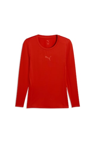 Puma Teamlıga26 Baselayer Erkek Uzun Kollu Dar Kesim Tişört 660451 01 Kırmızı