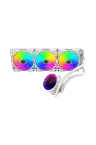 Ss360-3f-w Argb 360mm. Beyaz Sıvı Soğutma Am4 Am5 Lga 1200 1700 20xx
