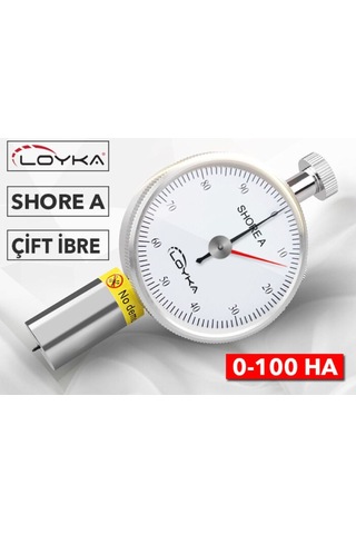 Loyka Lxa2 Çift İbreli Sertlik Ölçer Shoremetre Shore A M02a