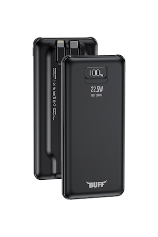 Buff BP17 22.5 W 10.000 mAh Powerbank Siyah