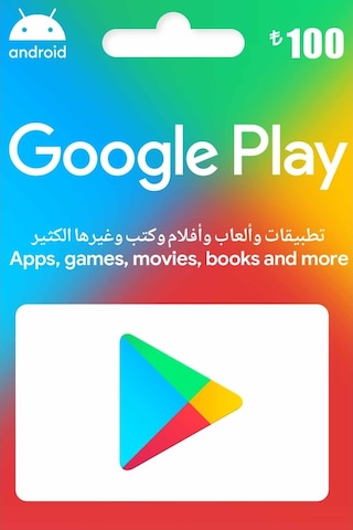 100 Tl Google Play Hediye Kartı (436553192)