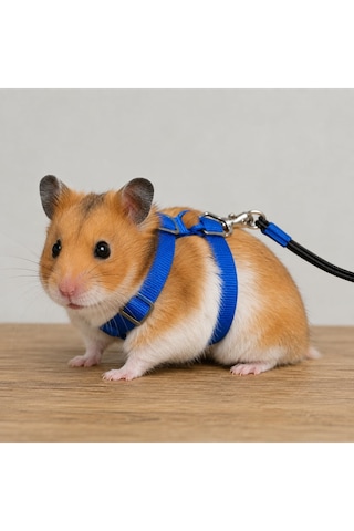 Hamster, Çinçilla Ve Sugar Glider Tasması - Gezdirme Takımı