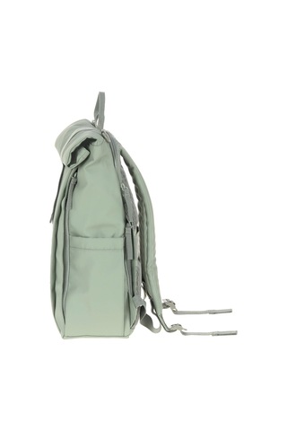 Lassig Rolltop Up Bebek Bakım Sırt Çantası Silver Green Açık Yeşil