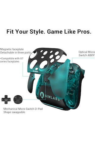 Gamesir G7 Pro Aimlabs 3 Mod Kablolu Hall Effect Controller Xbox Series X S,xbox One,android, Windows