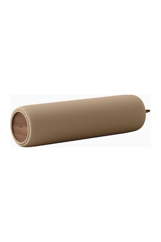 Bork Hs831 Premium Ahşap Ve Eko-deri Fitness Masaj Rulosu Minderler Yoga-pilates-egzersiz Bej