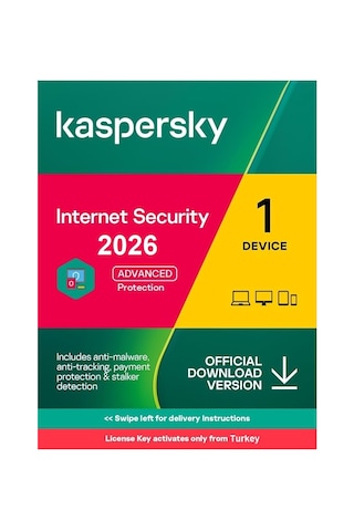 Kaspersky Internet Security/standard Win/mac/ios/and - 1 Cihaz 365 Gün Djjital Kod Kaspersky Internet Security/standard Win/mac/ios/and - 1 Cihaz 365 Gün Djjital Kod