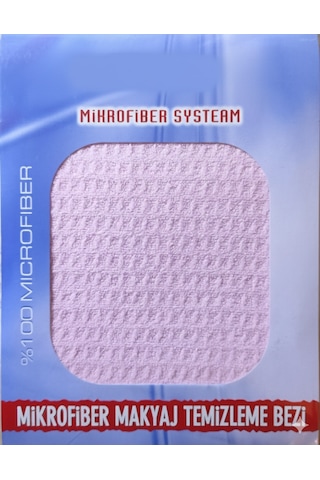 Galeno Pharma Mikrofiber Makyaj Temizleme Bezi Sihirli Bez Pembe