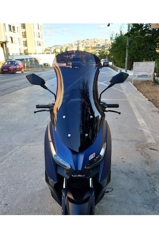 Motocam Arora Max Pro 125 Ön Cam 2023-2026 Model 65cm Siyah Renkli 4mm Orta Boylu