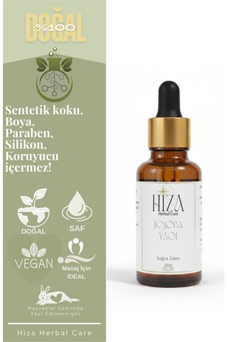Hiza Herbal Care Doğal Jojoba Yağı 30 ML