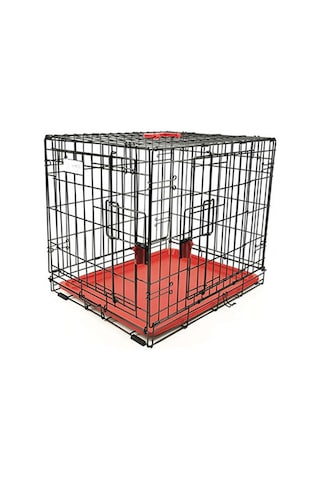 M-pets Voyager 2 Kapılı Köpek Kafesi Xxlarge Kırmızı 122x76x84 Cm 244-52027.05