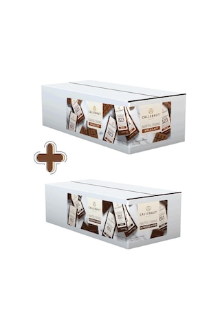 Callebaut Napoliten Sunum Çikolatası 2'li Set Bitter & Sütlü