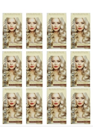 Blacklife Blond Yoğun Performanslı Saç Renk Açıcı X 12 Adet