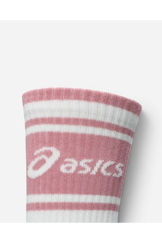 Asics 3 Pack Asıcs Logo Crew Sock Yeşil Koşu Çorabı 3033c295-301