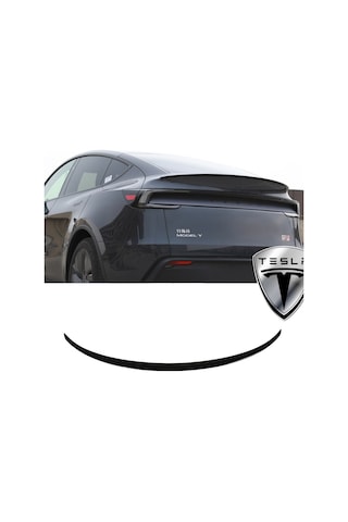 Tesla Juniper Arka Tampon Performance Tip Spoyleri Spoiler Parlak Siyah