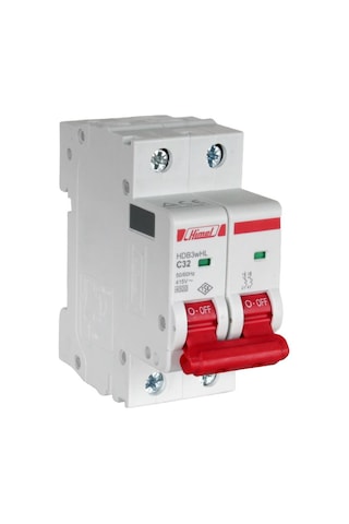 Himel 2x32A 4.5kA C Eğrisi Otomatik Sigorta