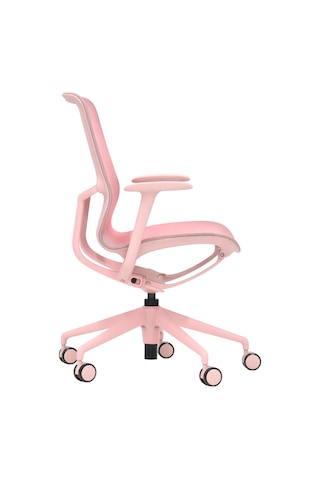 Arven Çalışma Sandalyesi Pembe