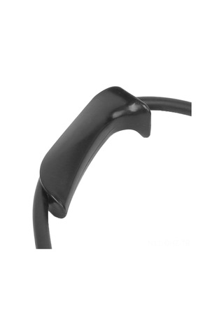 Aubyhe Lateks Gönüllü Okçuluk Egzersiz Aleti, El Kuvveti Geliştirici, Ergonomik Tutamaklı, Taşınabilir Outdoor Fitness Aracı, Siyah Siyah