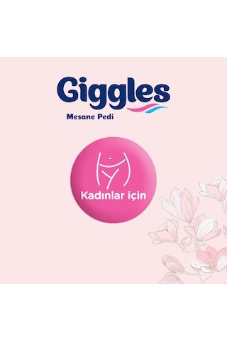 Giggles Kadın Mesane Pedi Large Bladder Pad 6x20 Paket 120 Adet L