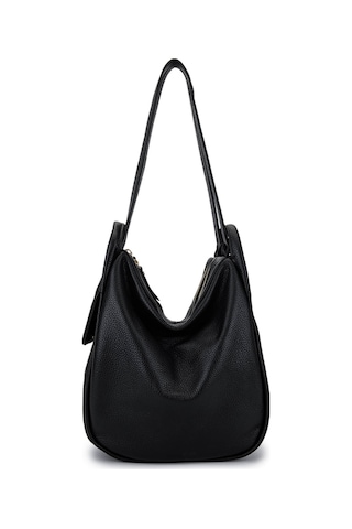 Bruno Shoes Bruno Rossi Bag Kadın Hakiki Deri Siyah Sırt & Omuz Çantası 1048 Mlx14g Bn Cnt Sk25-26 Nero Siyah