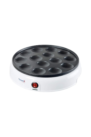 Bestron Retro Tasarımlı Poffertjes, Waffle Cihazı, Sweet Dreams,yapışmaz Mutfak Ekipmanları Kod 004157 Çok Renkli