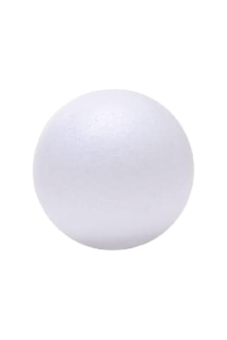 Strafor Köpük Top 12 Cm 1 Adet Kod : 4803
