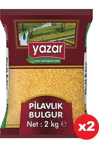 Yazar Pilavlık Bulgur 2 x 2 KG