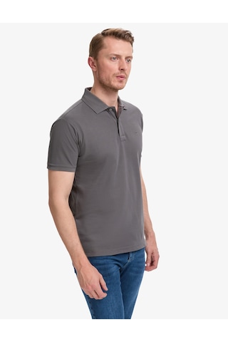 Pierre Cardin Erkek Koyu Gri Tişört Basic 50321128-vr080