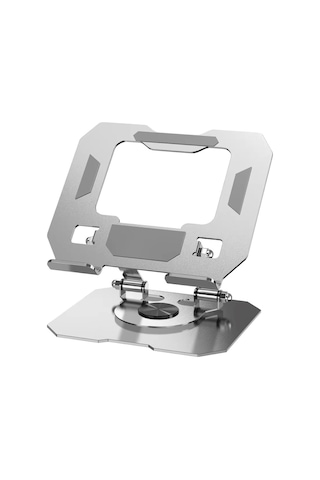 Hadron Hdx8022 360 Döner Katlanır Ayarlanabilir Masaüstü Tablet Ve Telefon Standı Metal - Gümüş