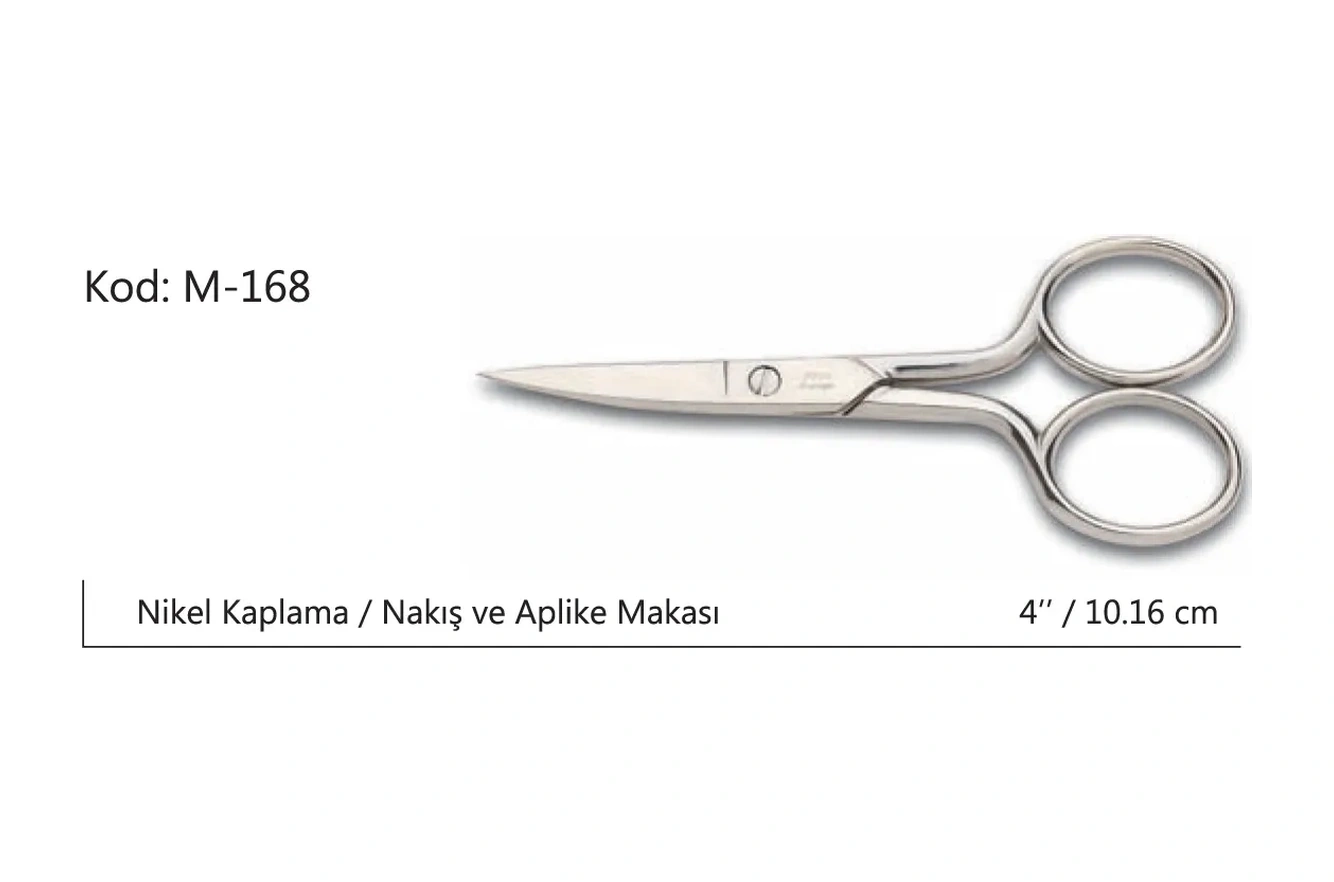 Europe Kalın Nakış Makası Süper Kalite No:4 10,16 Cm