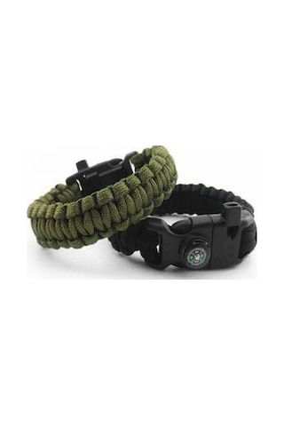 Paracord Cobra Outdoor Bileklik Çok Renkli