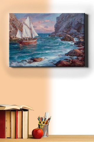Webstyle Sayılarla Boyama Seti Kasnaklı Zor Yolculuk 40 X 50 Cm