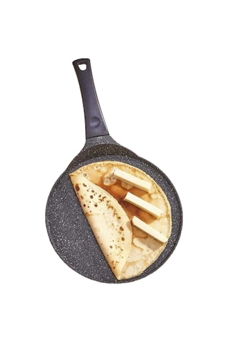 Togo Krep Tavası Döküm Alk 26 Cm Togo 5202 4224 Siyah