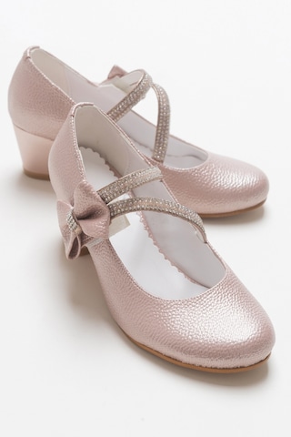 Mnpc Kız Çocuk Pudra Topuklu Abiye Ayakkabı 24y4a9840173 Pudra